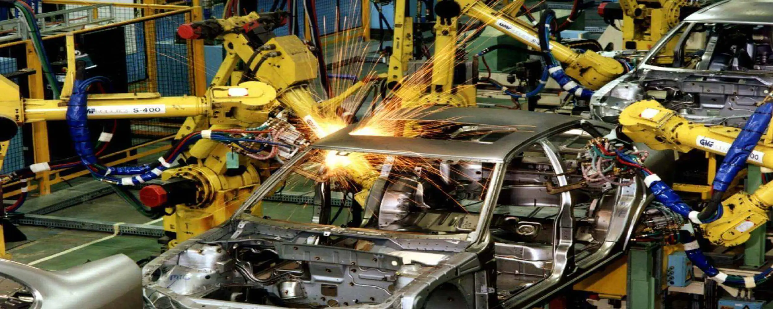 car welding robots